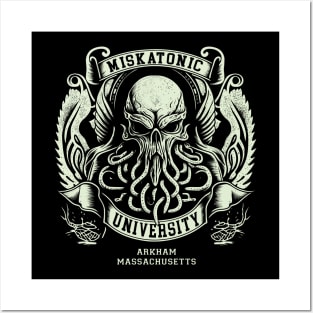 Cthulhu Miskatonic University Posters and Art